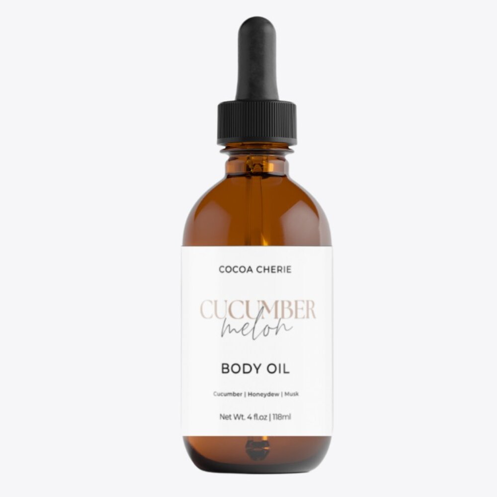 Cucumber Melon Body Oil – 4 oz.